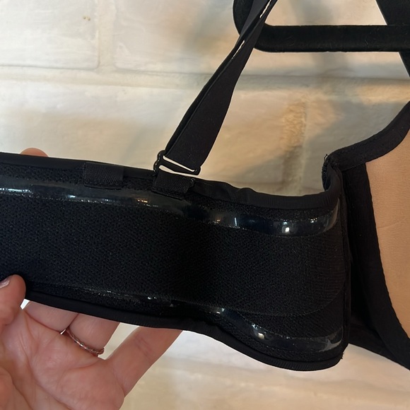 NWT Soma Stunning Support Strapless Convertible Underwire Bra 38 D Black #0055 - Picture 4 of 13